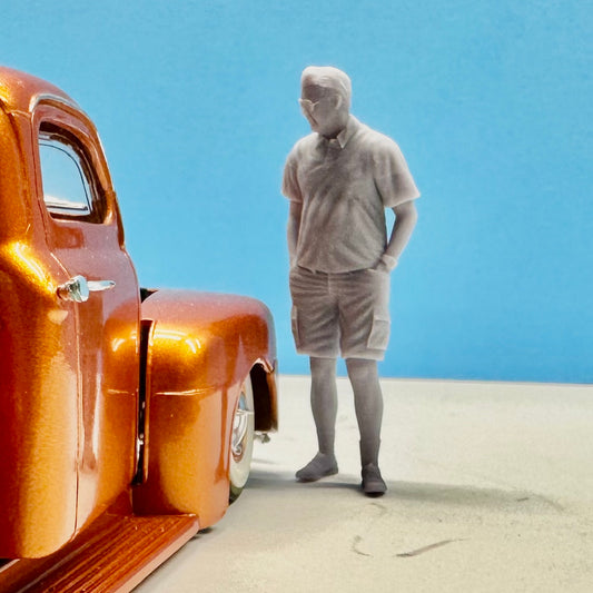 12. Larry Male Figure for Display or Diorama 1/24 1/25