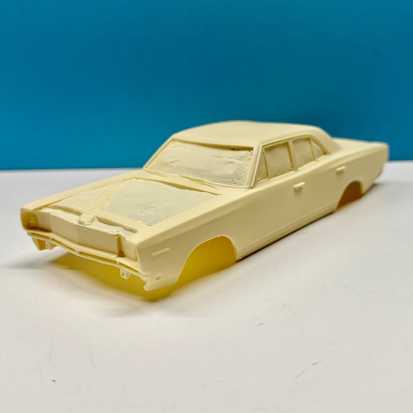 1968 Plymouth 4 Door Sedan Cast Resin Model Kit