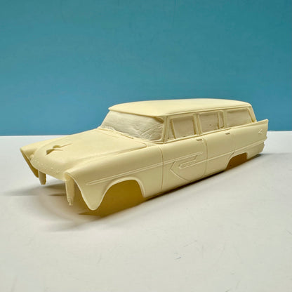 1956 Plymouth 4 Door Station Wagon Cast Resin Model Kit KED