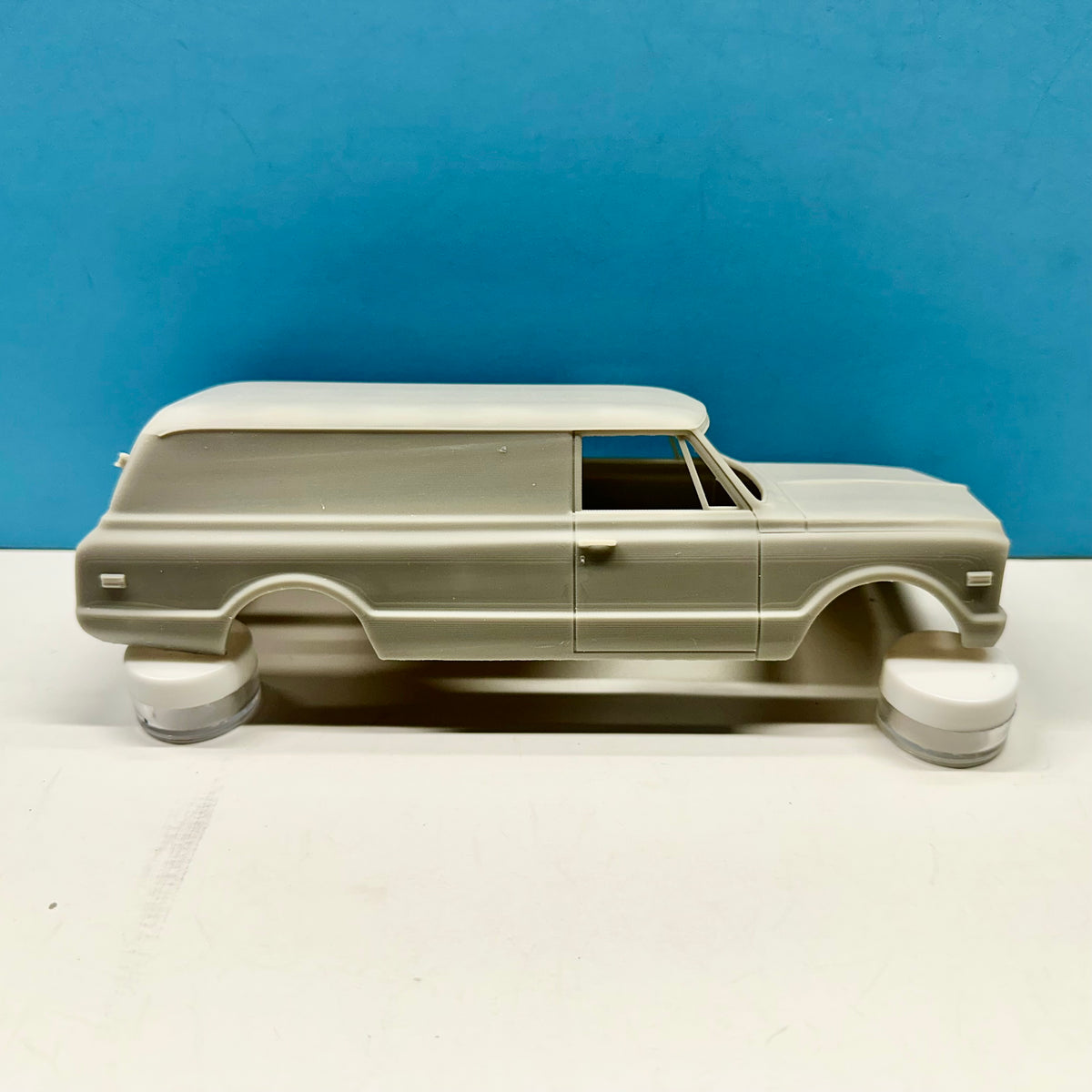 1970 - 1972 GMC Chevy Panel Truck 3D Printed Resin Model Kit KED