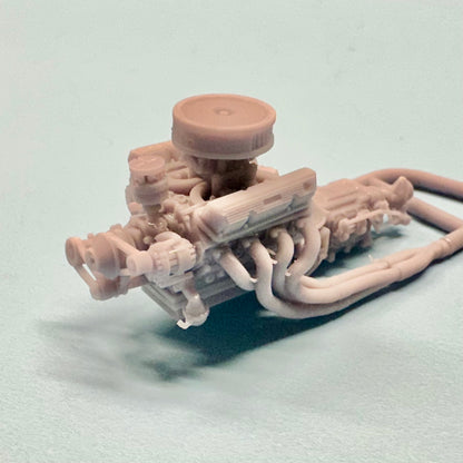 Ford 358 ci NASCAR Engine 1/25