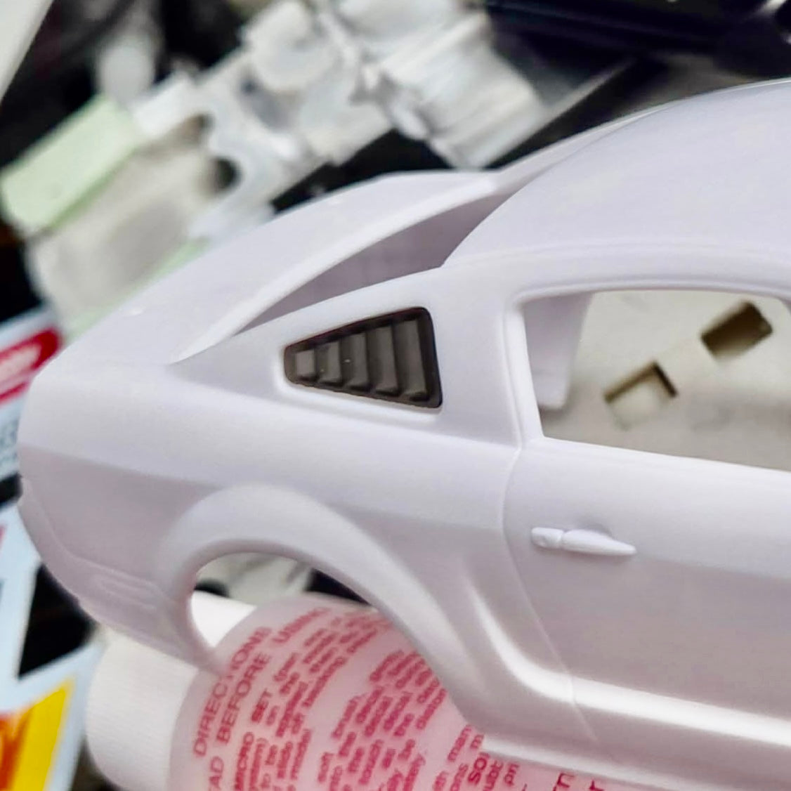 Mustang Cobra Jet Wide Window Vents 1/25