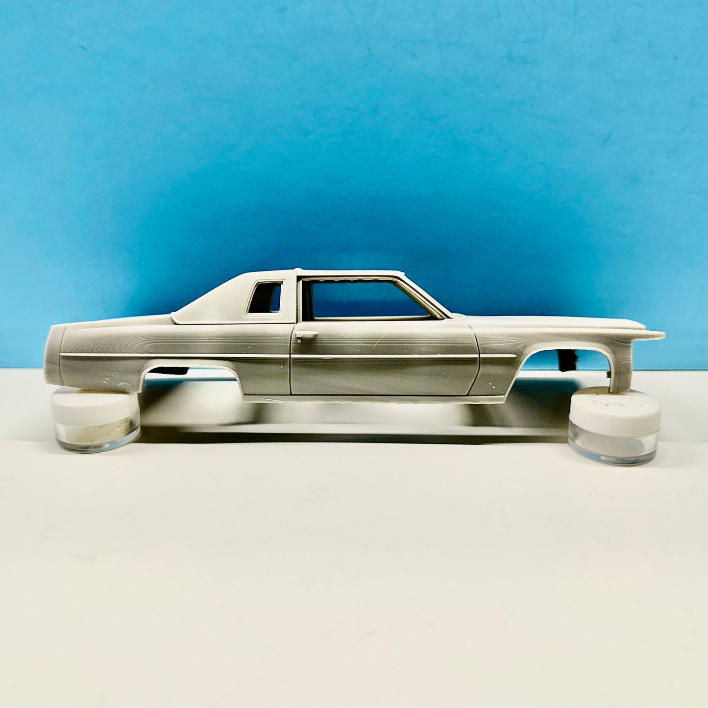1977 Cadillac Coupe Deville 3D Printed Resin Model Kit