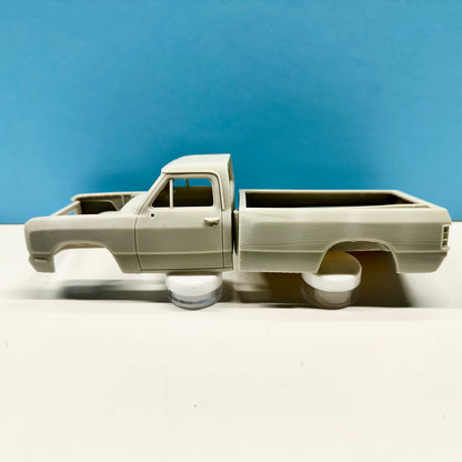 1991 Dodge Ram 150 Longbed Pickup Truck 3D Printed Resin Model Kit