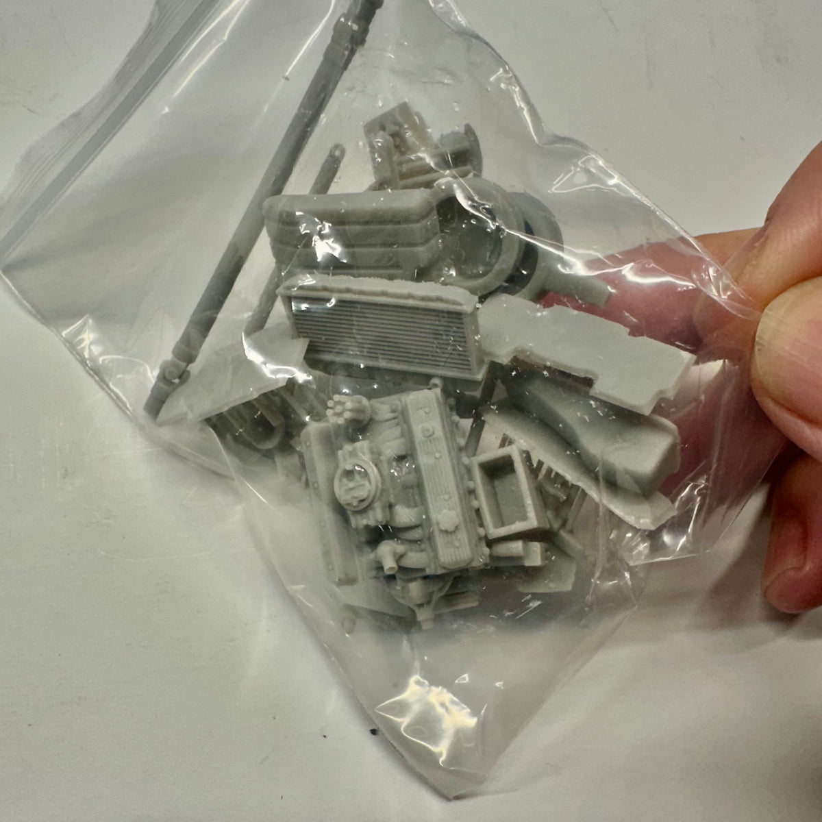 1966 Chevy Caprice 3D Printed Resin Model Kit KED