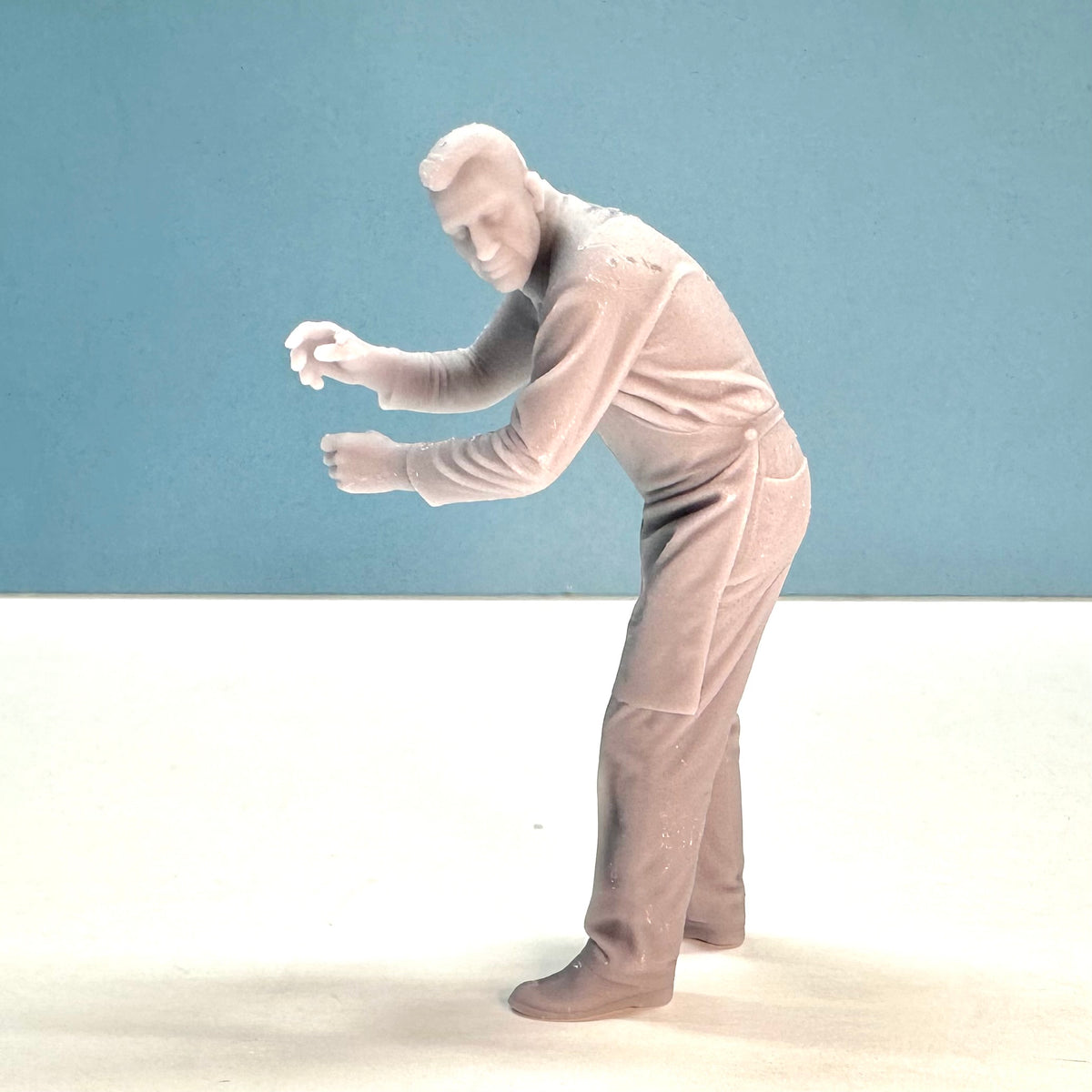 1940s Mechanic Figure Set for Display or Diorama 1/24 1/25