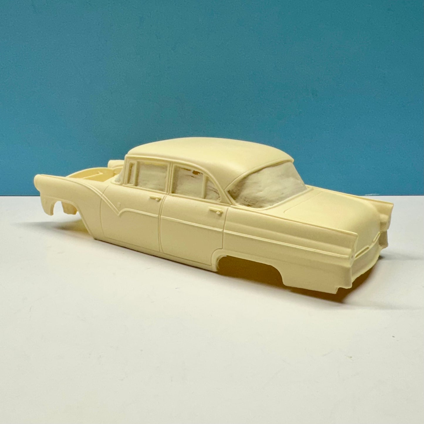 1955 Ford Fairlane 4 Door Cast Resin Model Kit KED