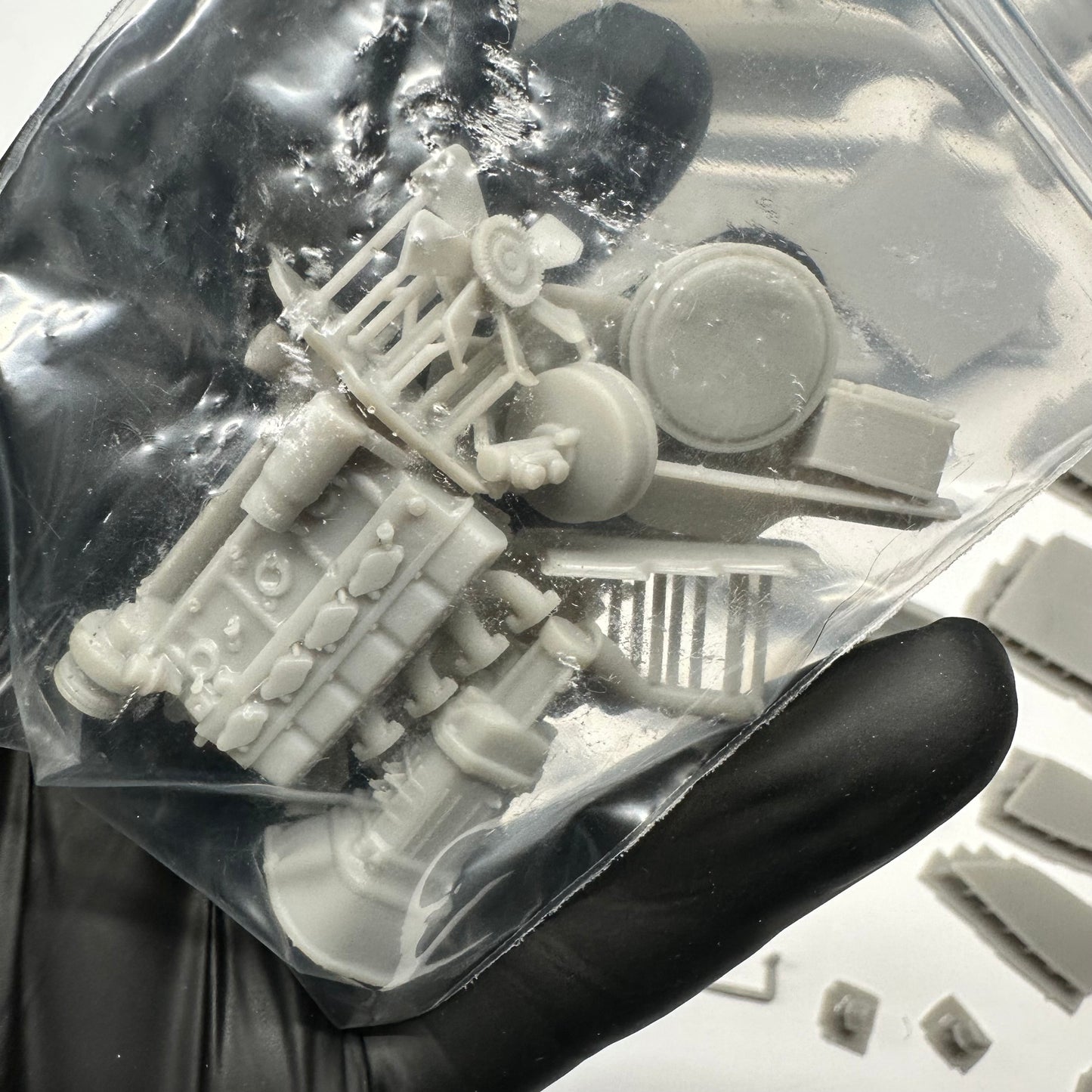 1968 Chevy Impala 4 Door Sedan 3D Printed Resin Model Kit