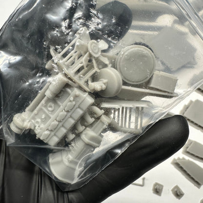 1968 Chevy Impala 4 Door Sedan 3D Printed Resin Model Kit
