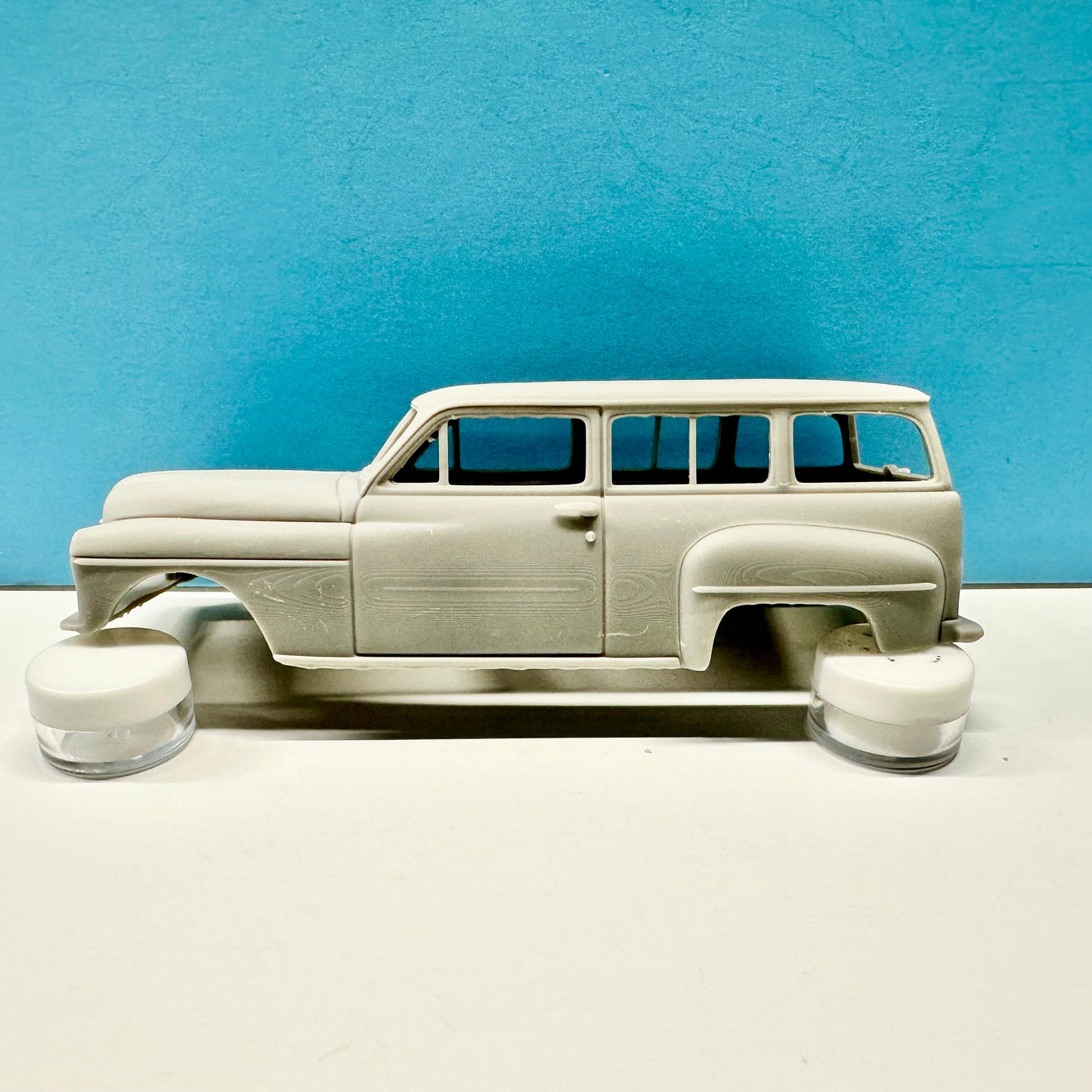 1950 Plymouth Suburban Wagon 3D Printed Resin Model Kit