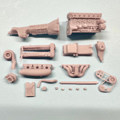 Nissan RB26 RB30 Single Turbo Engine 1/24