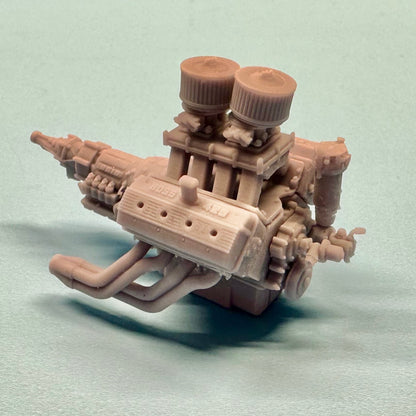 Ford Boss 429 Pro Stock Engine 1/25