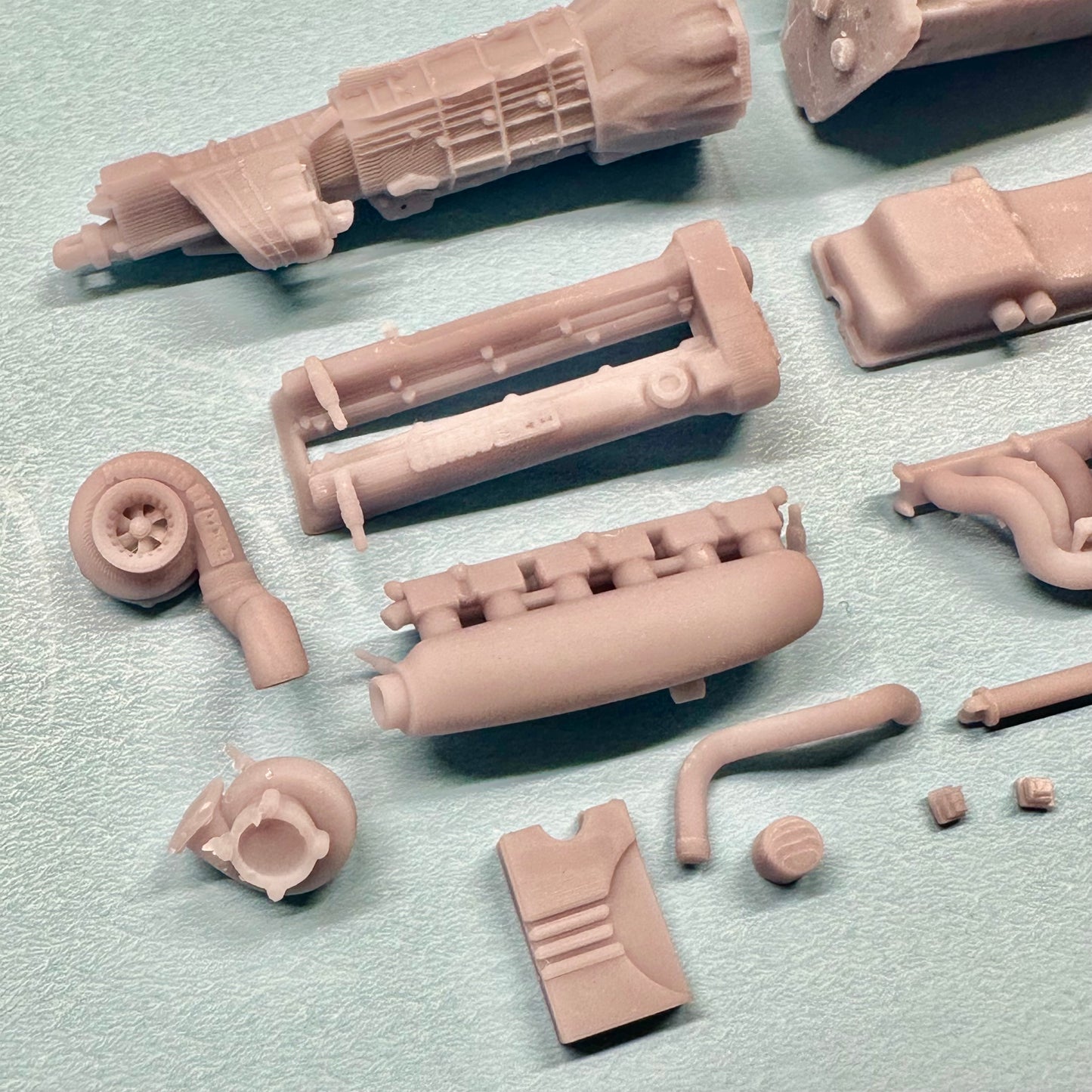 Nissan RB26 RB30 Single Turbo Engine 1/24