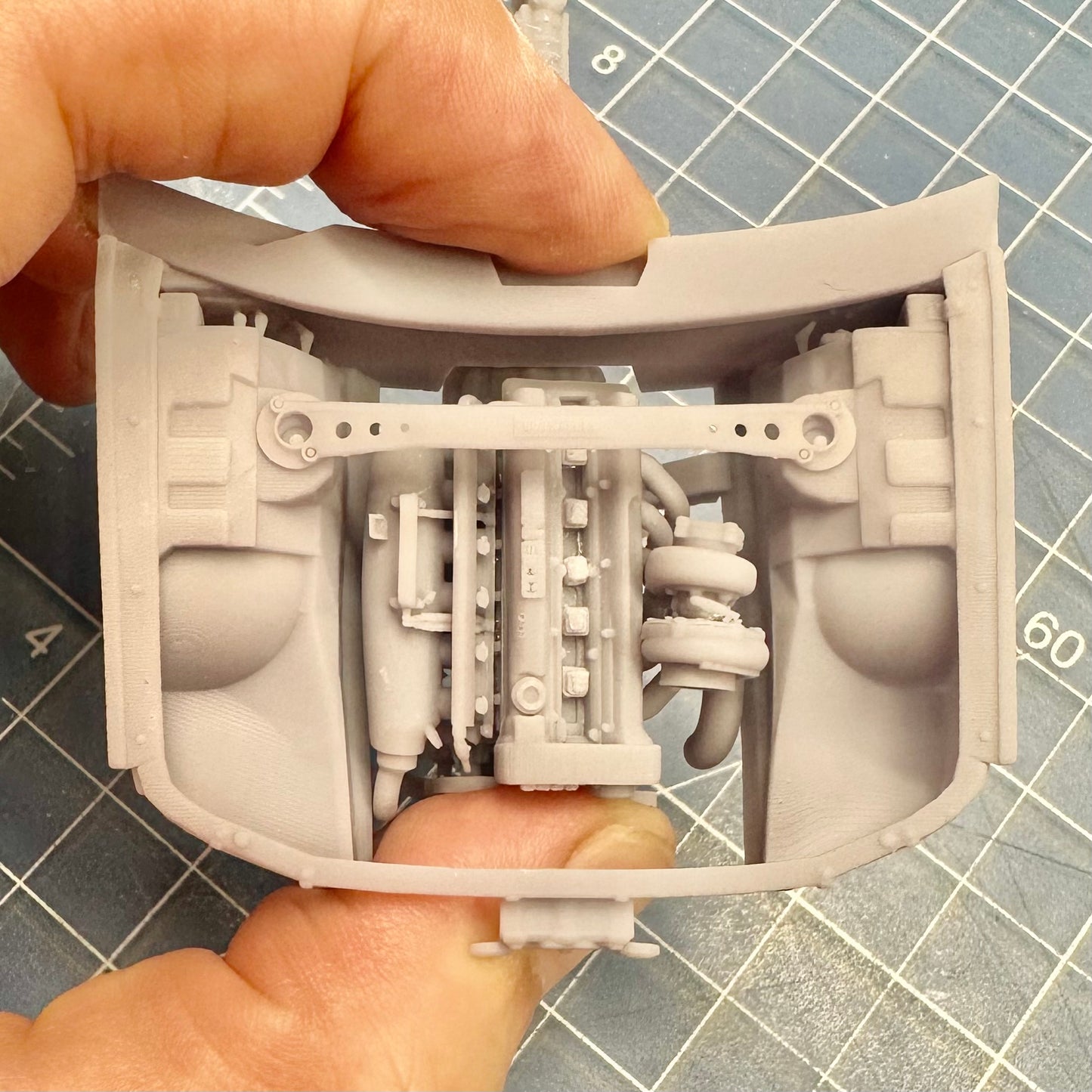 Nissan Skyline GTR Engine Bay Kit 1/24