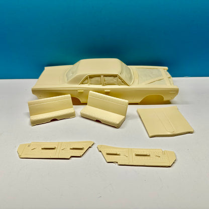 1968 Plymouth 4 Door Sedan Cast Resin Model Kit