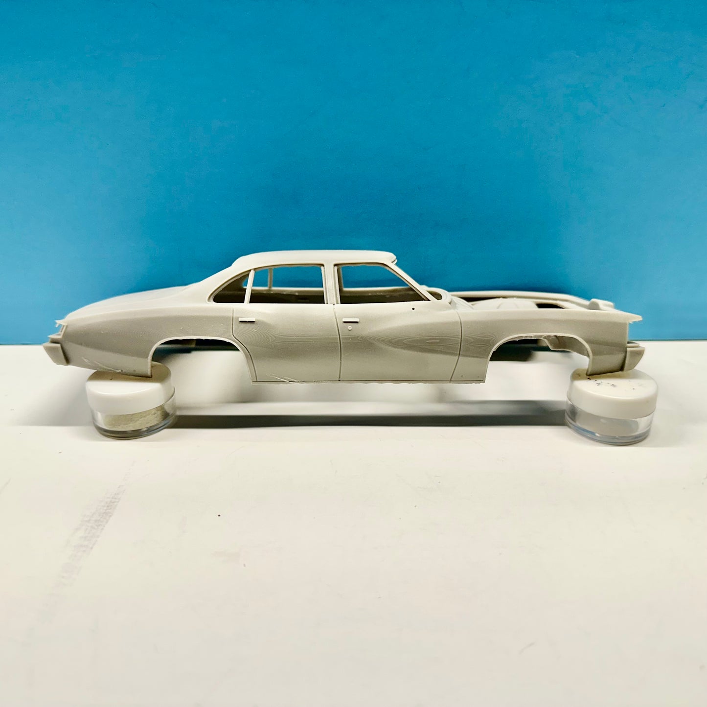 1977 Pontiac Lemans 4 Door (Police) 3D Printed Resin Model Kit