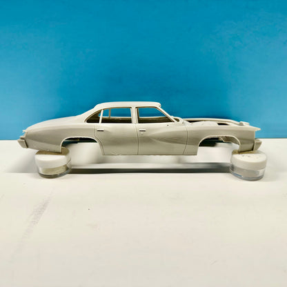1977 Pontiac Lemans 4 Door (Police) 3D Printed Resin Model Kit