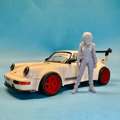 20. Racer Girl McKenzie Figure for Display or Diorama 1/24 1/25 - 20% OFF
