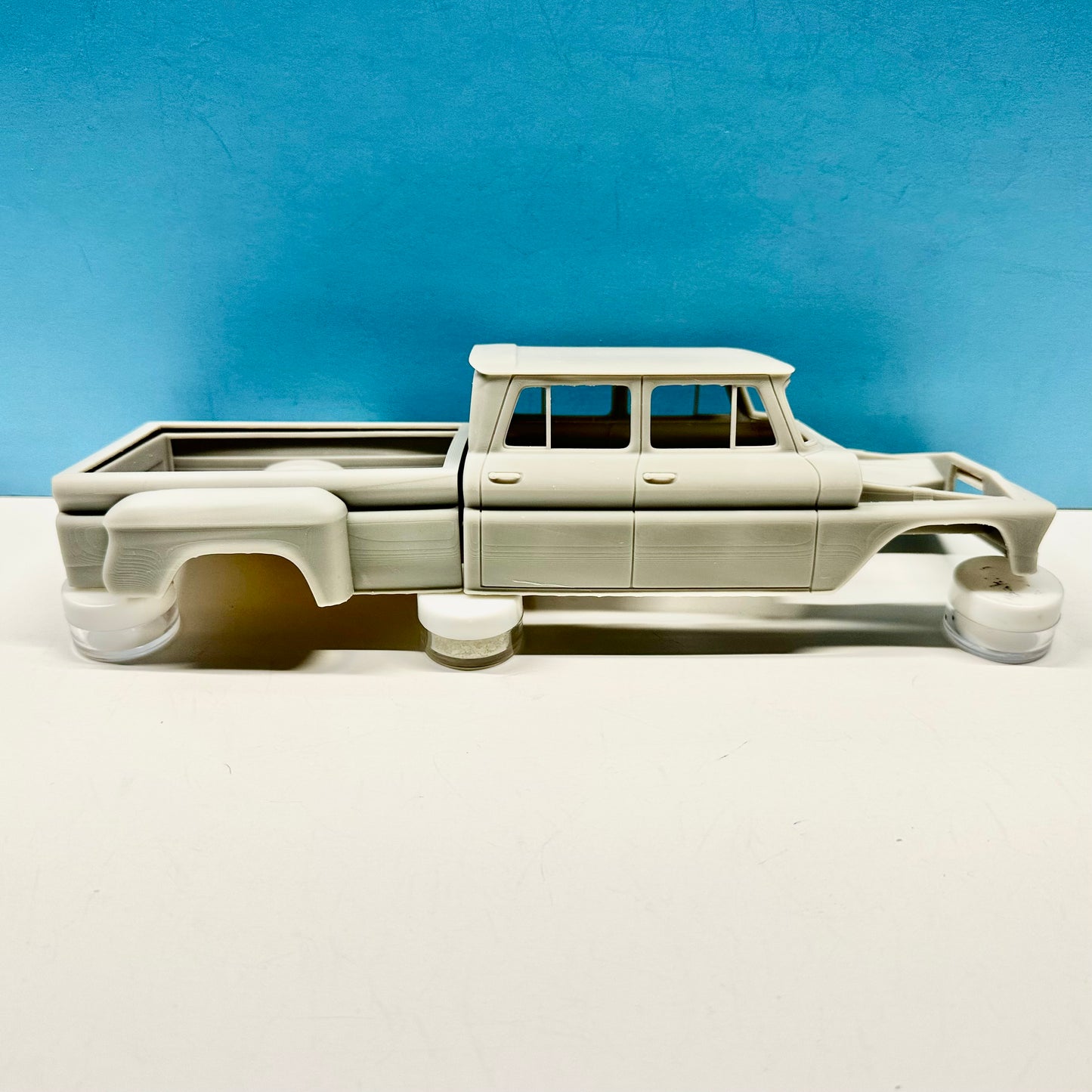 1965 Chevy K30 4x4 Dually pickup Truck 3D Printed Resin Model Kit KED