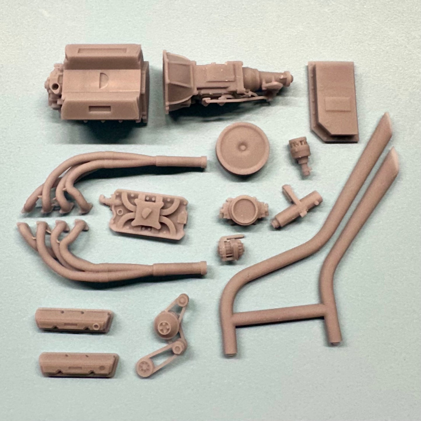 Ford 358 ci NASCAR Engine 1/25