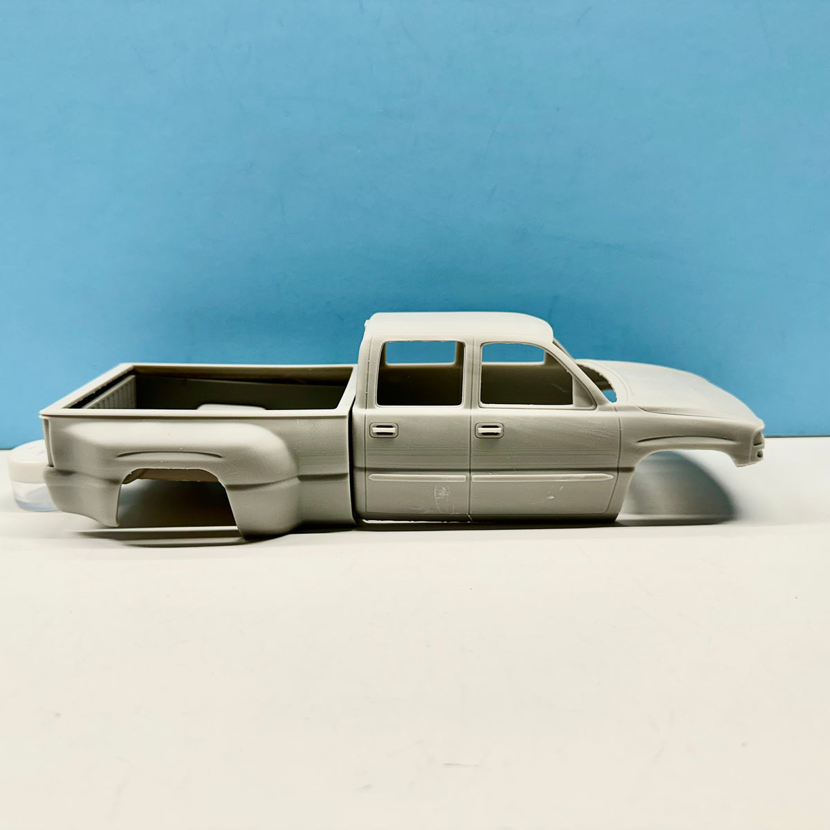 2003 GMC Sierra 3500 Crew Cab Dually Pickup Truck 3D Printed Resin Model Kit KED