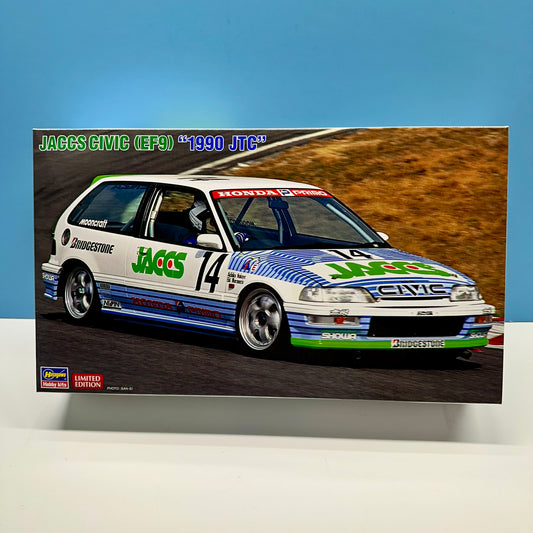 JACCS Civic (EF9) 1990 JTC by Hasegawa Model Car Kit