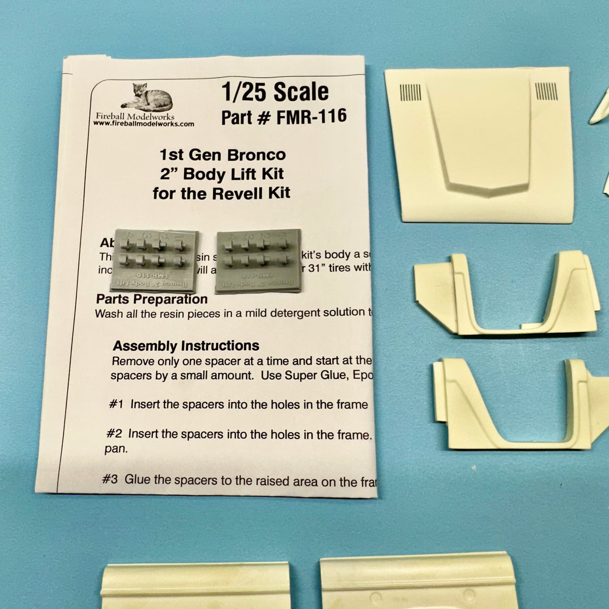 1st Gen Bronco Aftermarket Cast Resin Parts