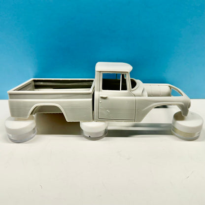 1964 International Pickup Truck Styleside 3D Printed Resin Model Kit KED
