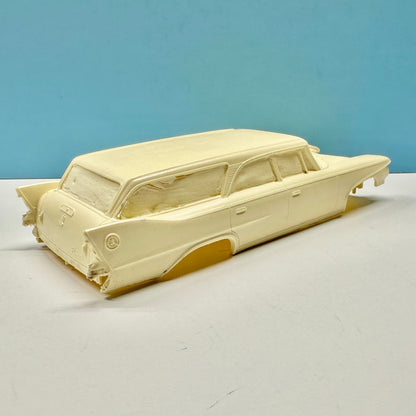 1960 Plymouth Fury Station Wagon Cast Resin Model Kit