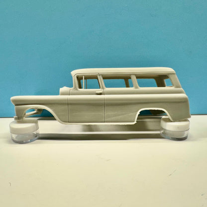 1959 Chevy Suburban 3D Printed Resin Model Kit