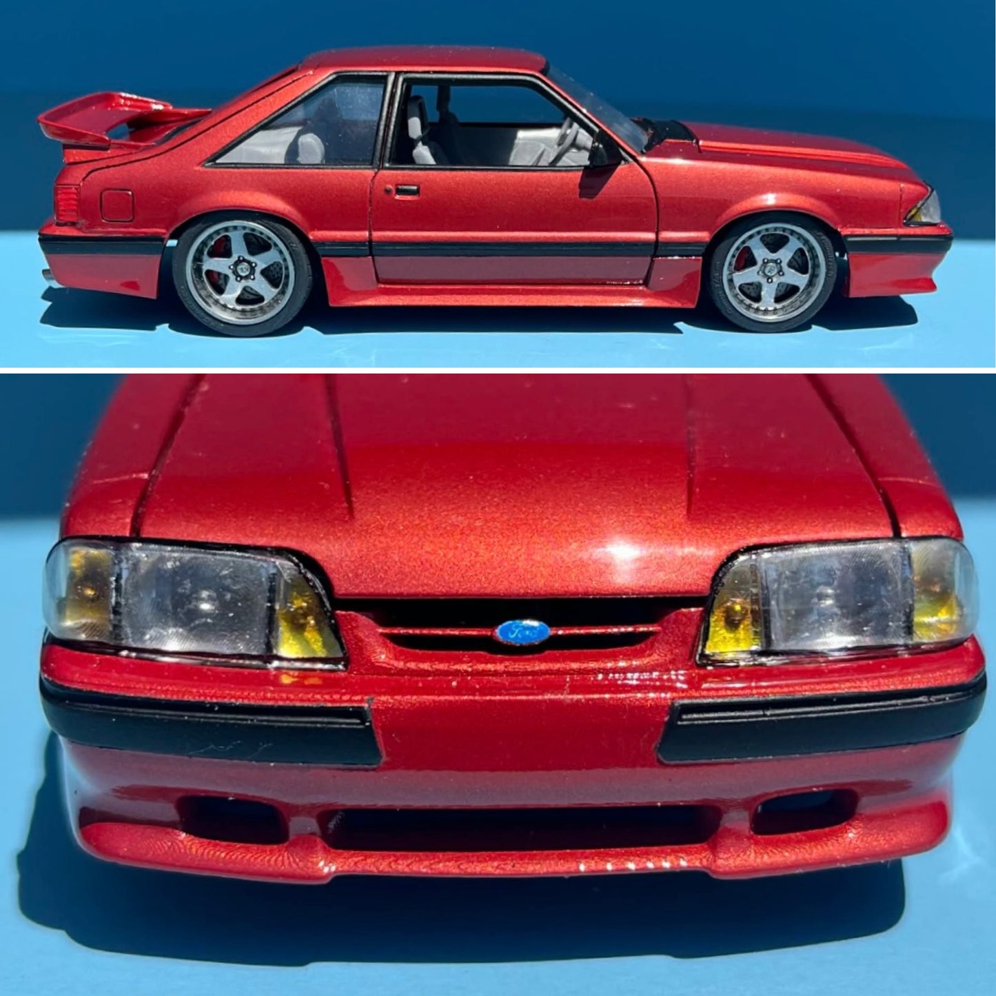 1/25 Saleen Conversion Body Kit for 1987 - 1993 Mustang