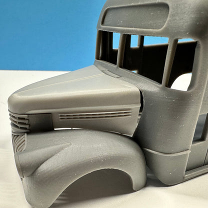 Resin Printed 1941 Chevy School Bus Short Wheelbase 1/25