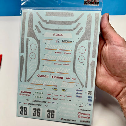 Aoshima Toyota Corona ST191 w/ PE Set & Macau Guia 94 Energizer Decals