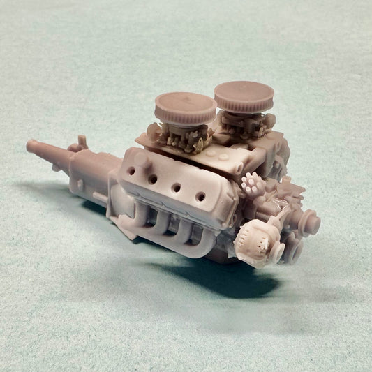 Hemi 426 Cross Ram Engine 1/25