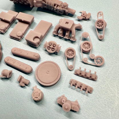 Carbureted Chevy 454 LSX Engine 1/25