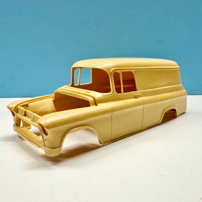 1955 Chevy Panel Truck Van Cast Resin Model Kit KED