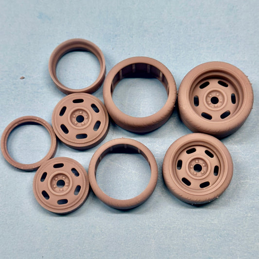 16 Custom Wheels  1/24 1/25