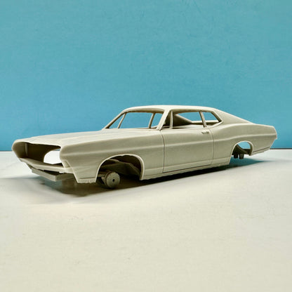 1968 Ford Galaxie 2 Door 3D Printed Resin Model Kit