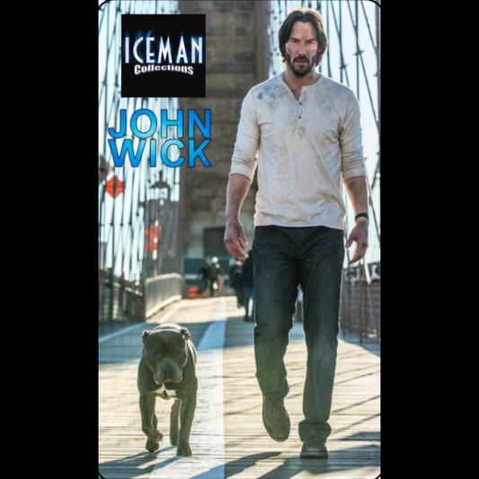 John Wick w/ Dog Figure for Display or Diorama 1/24 1/25