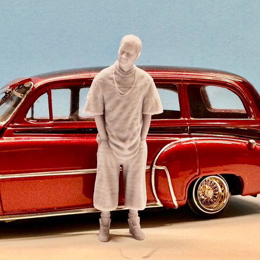5. Mike Male Figure for Display or Diorama 1/24 1/25