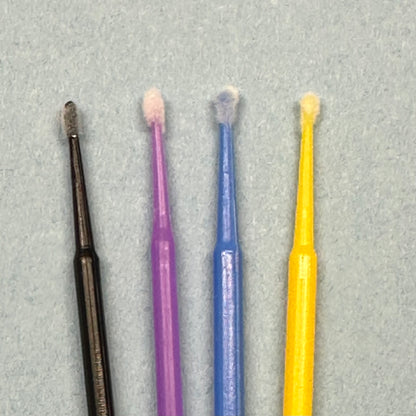 Micro Paint Brushes - Fine Tips - 100 Count