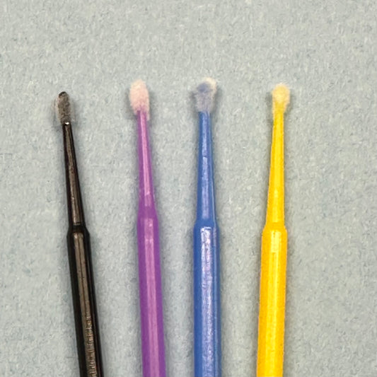 Micro Paint Brushes - Fine Tips - 100 Count