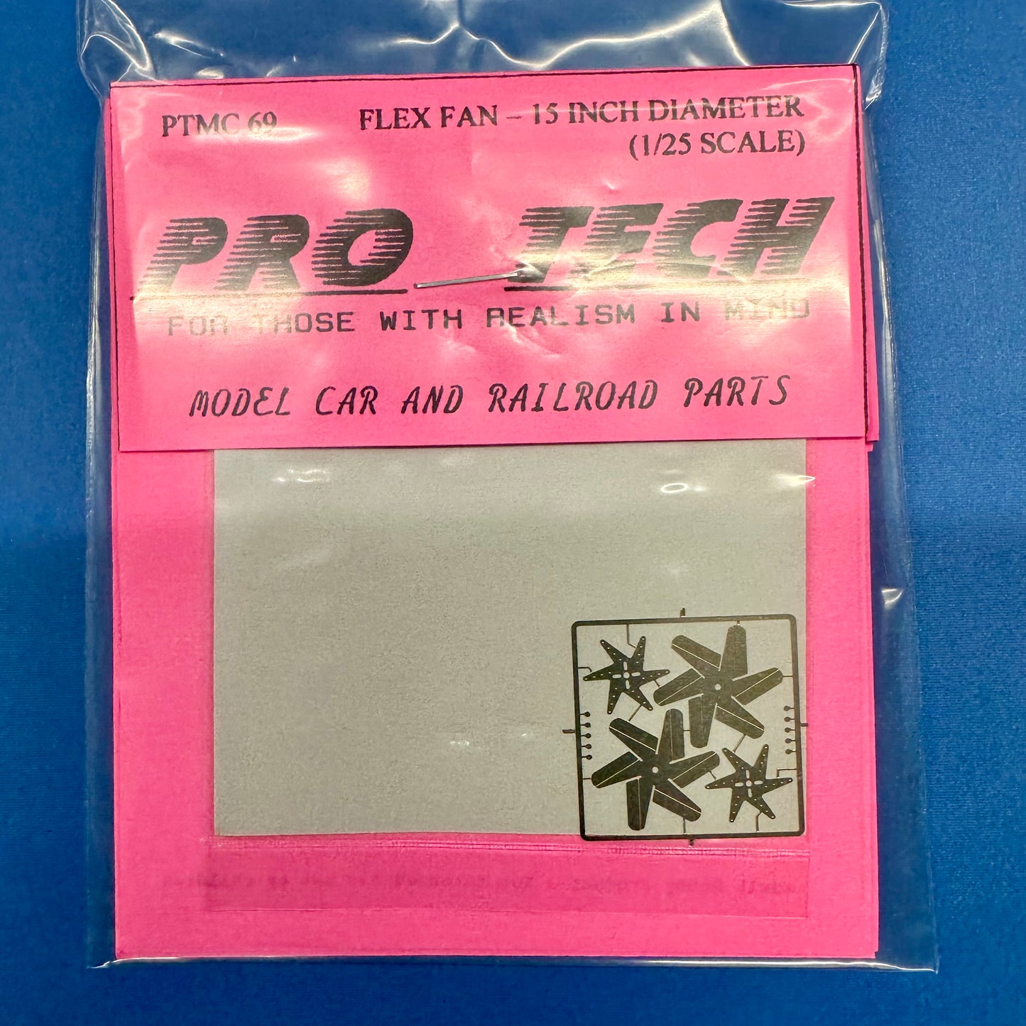 PTMC69 Flex Fan Kit 15 Inch Diameter 1/25 by Pro Tech
