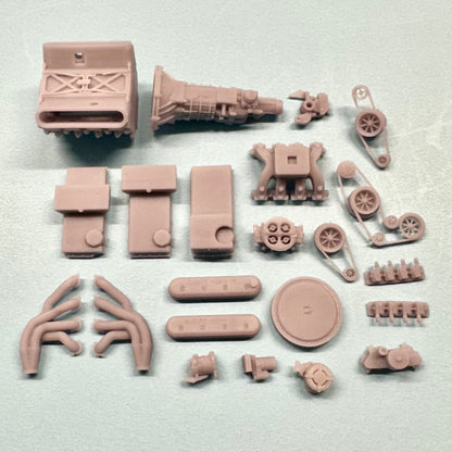 Carbureted Chevy 454 LSX Engine 1/25