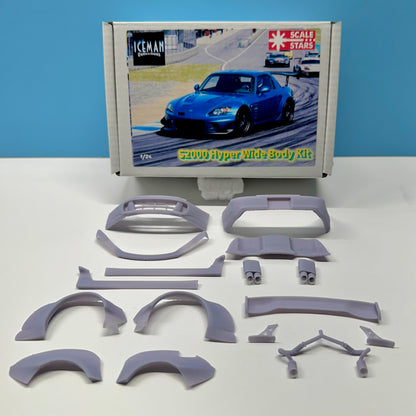 S2000 Hyper Wide Body Kit 1/24