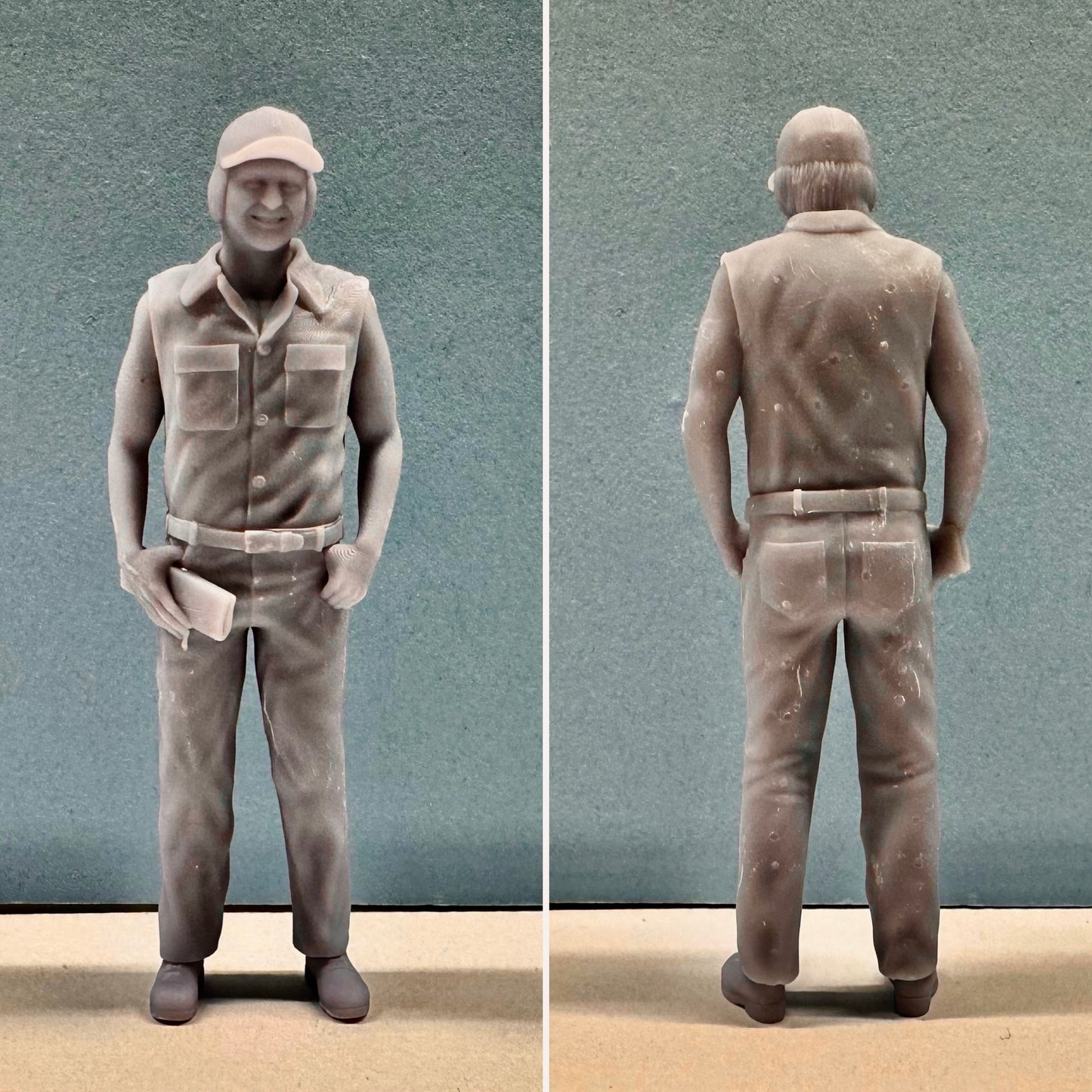 Dukes of Hazzard Figures for Diorama 1/24 1/25