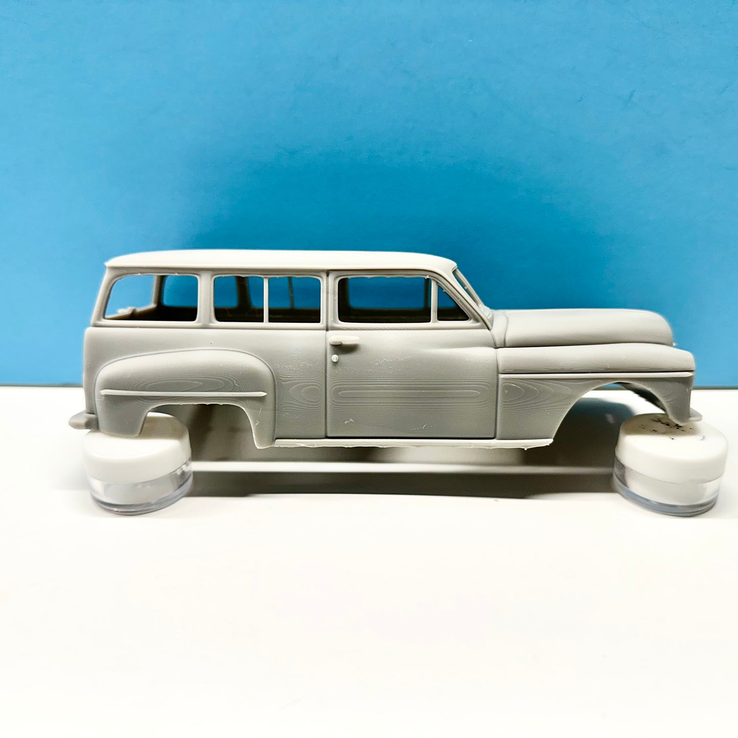 1950 Plymouth Suburban Wagon 3D Printed Resin Model Kit