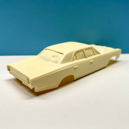 1968 Plymouth 4 Door Sedan Cast Resin Model Kit