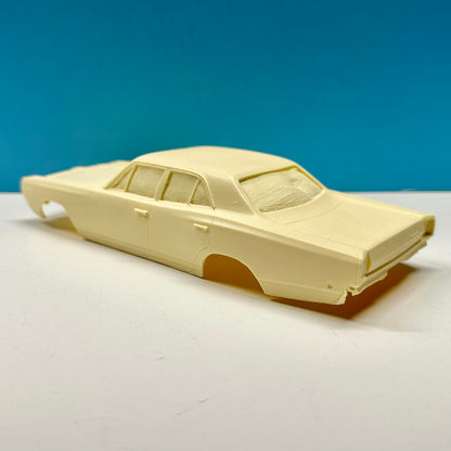 1968 Plymouth 4 Door Sedan Cast Resin Model Kit