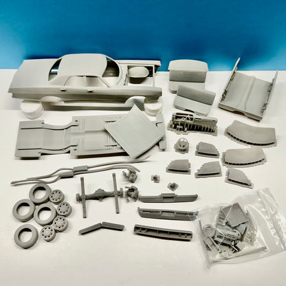 1969 Dodge Polara Sedan 4 Door 3D Printed Resin Model Kit KED